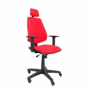 Sedia Ufficio con Poggiatesta  Montalvos P&C LI350CB Rosso