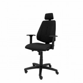 Sedia Ufficio con Poggiatesta  Montalvos P&C LI840CB Nero