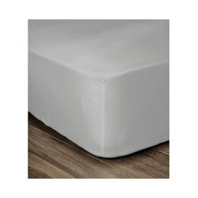 Lenzuolo con angoli Lovely Home Grigio Grigio chiaro Letto matrimoniale 140 x 190 cm