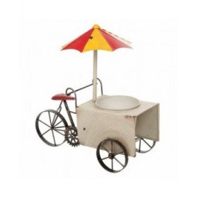 Vaso Alexandra House Living Tricycle Ferro 16 x 37 x 34 cm