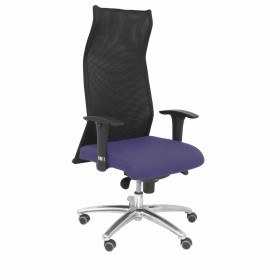 Poltrona da Ufficio Sahúco XL P&C BALI261 Azzurro