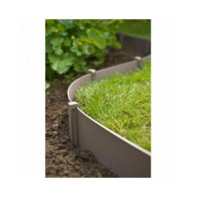 Separatore Nature 6040635 Grigio Polietilene Plastica