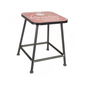 Sgabello Alexandra House Living Ferro 38 x 45 x 38 cm