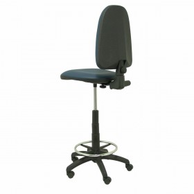 Sgabello Ayna  P&C CPSPAZM Ecopelle Blu Marino