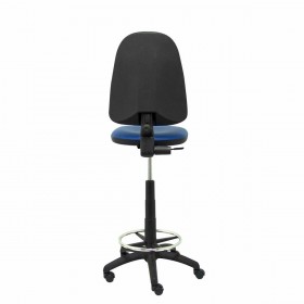 Sgabello Ayna  P&C 4CPSPAZ Ecopelle Azzurro
