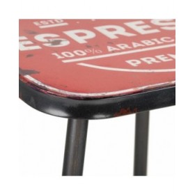 Sgabello Alexandra House Living Ferro 38 x 45 x 38 cm
