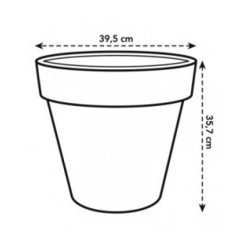 Vaso Elho 8403604042500 Antracite Ø 40 cm