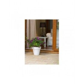 Vaso Plastiken   Bianco 48 cm