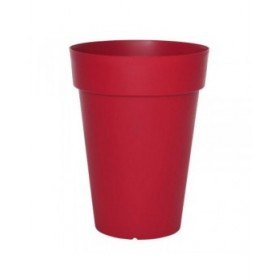 Vaso Riviera 415356 Rosso Plastica Rotondo Ø 40 x 53 cm