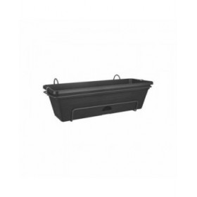 Vaso Elho Basics 25,7 x 47,3 x 16,7 cm Nero Verde Plastica