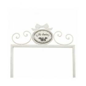 Portasciugamani da Terra Alexandra House Living Bianco Ferro 51 x 148 x 39 cm