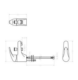Sedia da Ufficio Sierra P&C PBALI39 Turchese