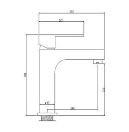 Sedia da Ufficio Tarancón  P&C BALI600 Grigio scuro