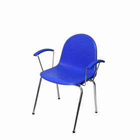 Sedia per Reception Ves P&C 4320AZ Azzurro (4 uds)