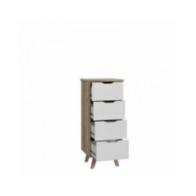 Cassettiera Vankka Rovere 45 x 42 x 108 cm 45 x 108,7 x 42 cm