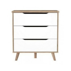Cassettiera Vankka Legno Rovere (80 x 42 x 86,3 cm)