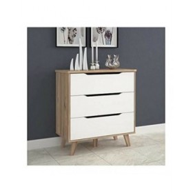 Cassettiera Vankka Legno Rovere (80 x 42 x 86,3 cm)