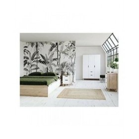 Cassettiera Vankka Legno Rovere (80 x 42 x 86,3 cm)