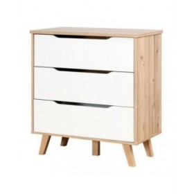 Cassettiera Vankka Legno Rovere (80 x 42 x 86,3 cm)