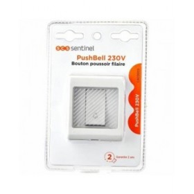 Pulsante per campanello SCS SENTINEL CAC0003 (230 V)