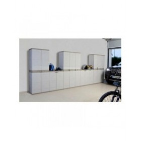 Armadio Plastiken Titanio Plastica Resina (176 x 70 x 45 cm)