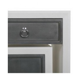 Ingresso Alexandra House Living Bianco Grigio 40 x 76 x 90 cm 3 Pezzi