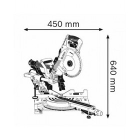 Sega circolare BOSCH 0601B19200 1600 W 230-240 V