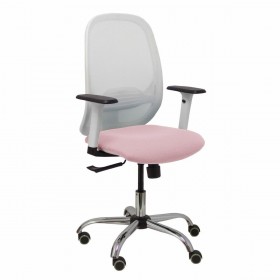 Sedia da Ufficio Cilanco P&C 354CRRP Bianco Rosa