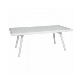 Tavolo aggiuntivo Alexandra House Living Bianco 65 x 48 x 125 cm