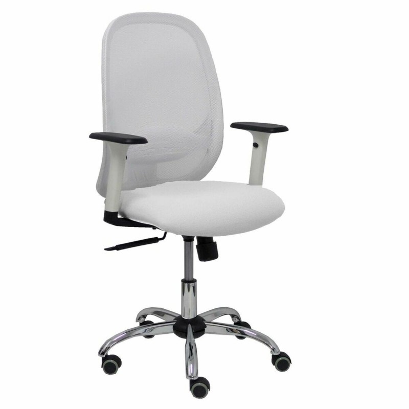 Sedia da Ufficio P&C 354CRRP Bianco Con braccioli