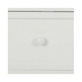 Cassettiera Alexandra House Living Bianco Naturale Legno di paulownia Legno MDF 35 x 110 x 72 cm