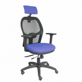 Sedia Ufficio con Poggiatesta P&C B3DRPCR Azzurro