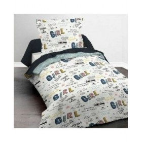 Copripiumino  Kids First TODAY Bianco Letto singolo