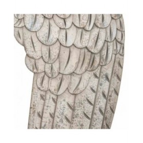 Set di Cifre Alexandra House Living Bianco Legno MDF Ali 4 x 103 x 32 cm