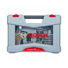 Set di trapani BOSCH 2608P00234 76 Pezzi Acciaio inossidabile Custodia per il trasporto