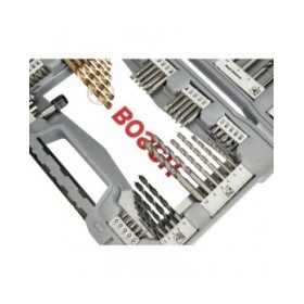 Set di trapani BOSCH 2608P00234 76 Pezzi Acciaio inossidabile Custodia per il trasporto