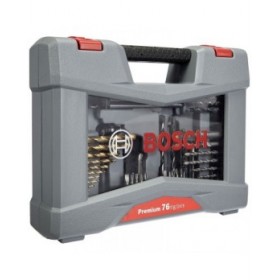 Set di trapani BOSCH 2608P00234 76 Pezzi Acciaio inossidabile Custodia per il trasporto