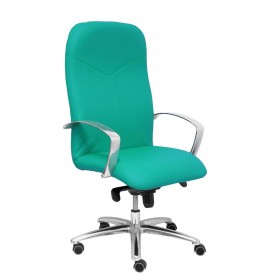 Poltrona da Ufficio Caudete P&C 5DBSP39 Verde Turchese