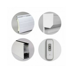 Persiana Bianco Alluminio 140 x 120 cm