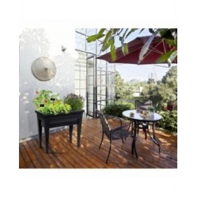 Supporto per la Semina EDA Grigio 73 x 38,5 x 68 cm Verdure Tavolo da Coltivazione