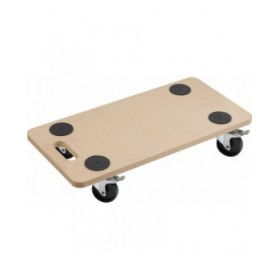 Piattaforma Meister 821400 200 kg Con freni 59 x 25 cm