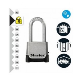 Lucchetto a combinazione Master Lock M176EURDLH 56 mm Acciaio