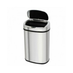 Secchio della spazzatura Kitchen Move Majestic Automatico Nero Acciaio inossidabile ABS 68 L