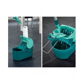 Mop with Bucket Leifheit Azzurro Plastica Composto 8 L
