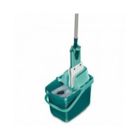 Mop with Bucket Leifheit Combi Clean M Verde Metallo Plastica