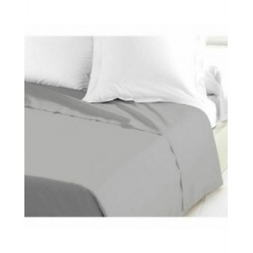 Lenzuolo Superiore Lovely Home Grigio Grigio chiaro 240 x 300 cm