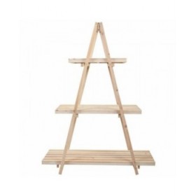 Espositore da Bancone Alexandra House Living Legno di abete 127 x 38 x 98 cm Scaffale 3 Mensole