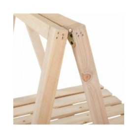 Espositore da Bancone Alexandra House Living Legno di abete 127 x 38 x 98 cm Scaffale 3 Mensole