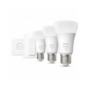 Lampadina LED Philips Starter Kit E27 9,5 W Bianco F (3 Unità)