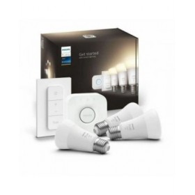 Lampadina LED Philips Starter Kit E27 9,5 W Bianco F (3 Unità)